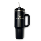 40oz Blessed Straw Tumbler